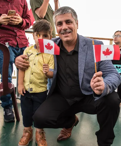 New immigrants to Canada